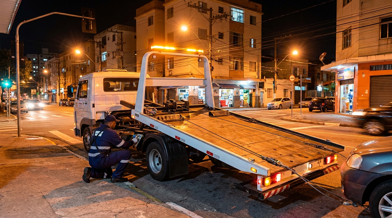 Guincho 24h profissional em Uberaba‑MG