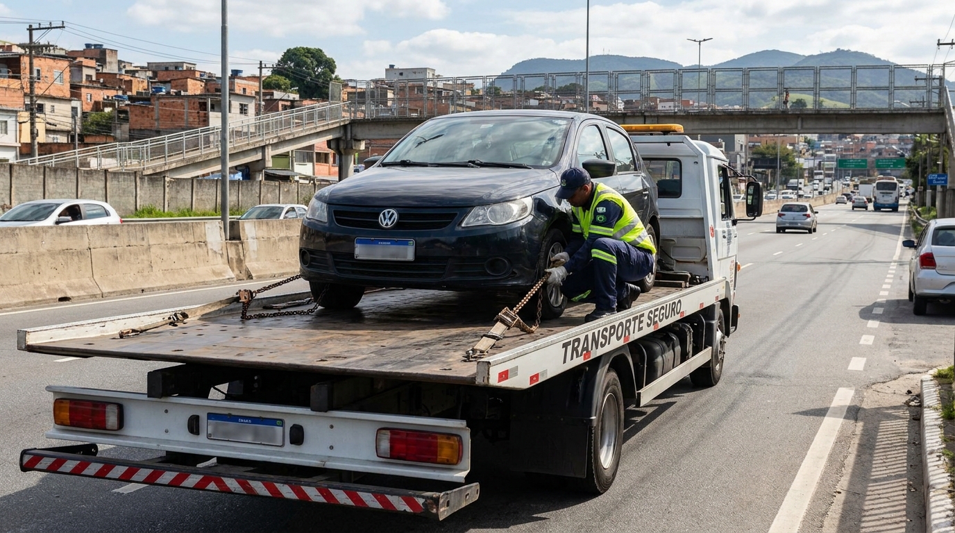 Logística para Veículos Parados em Uberaba‑MG